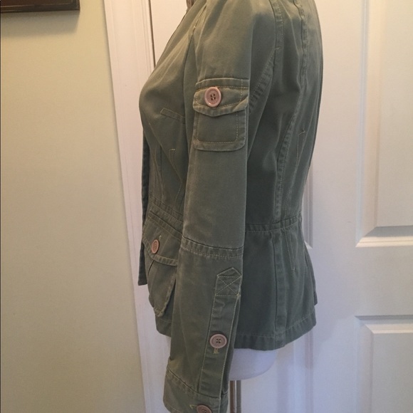 Marc Jacobs green military jacket - Picture 3 of 8